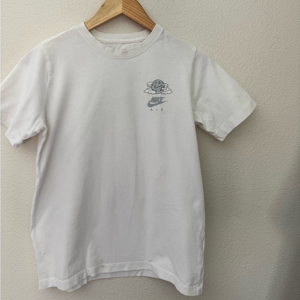 Nike Air White boys T-Shirt size L boy